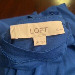 LOFT Vibrant Blue dress